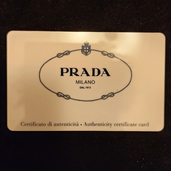 PRADA Tessuto Milano Saffiano Leather 6 Key Holder Wallet Cardholder Black - Picture 12 of 15